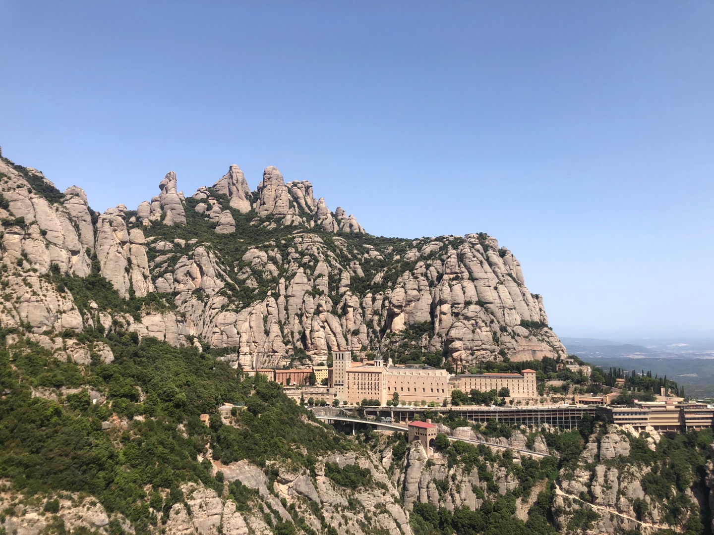 바르셀로나 몬세라트 바위산